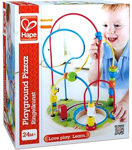 Amazon | B.toys – Zany Zoo アクティビティキューブ - 知育玩具 木製